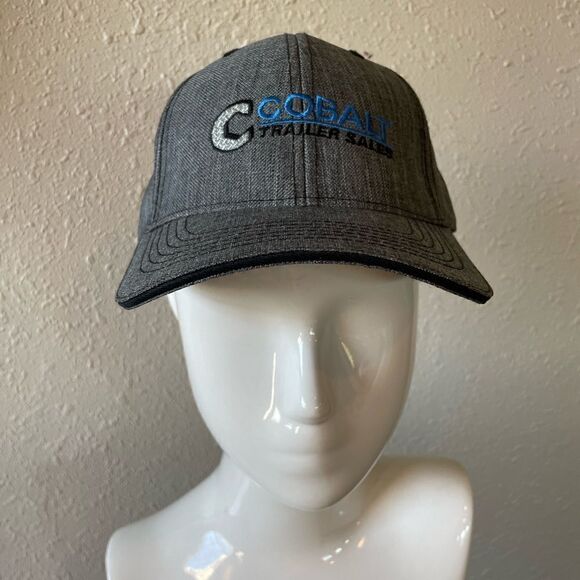 Cobalt Trailer Dales Grey Adjustable Hat EUC - Picture 1 of 6